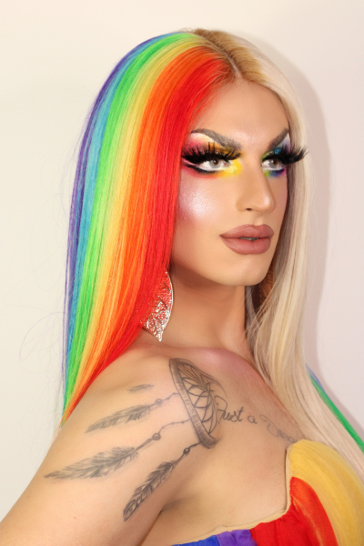 Echthaar Designed by Katy - HAPPY PRIDE