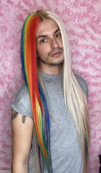 Echthaar Designed by Katy - HAPPY PRIDE