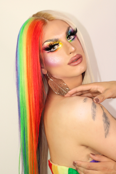 Echthaar Designed by Katy - HAPPY PRIDE